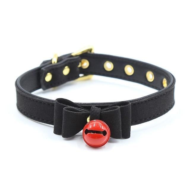 Luxurious bell collar (4 colors) - bell - cat collar - choker - necklace
