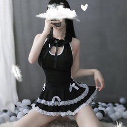 Luxurious maid dress - backless - cosplay - cosplaying - costume - costumes