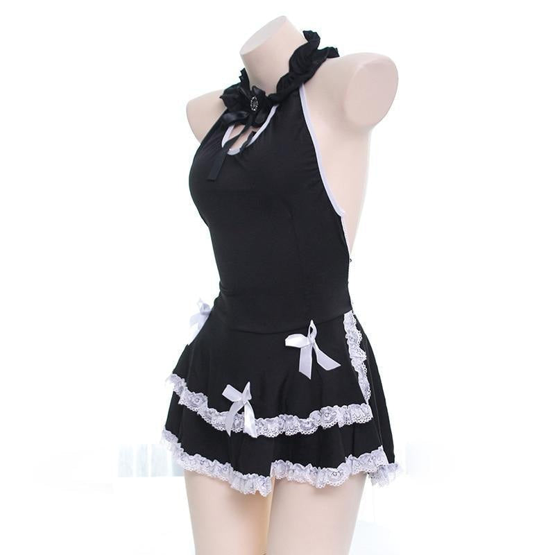 Luxurious maid dress - backless - cosplay - cosplaying - costume - costumes