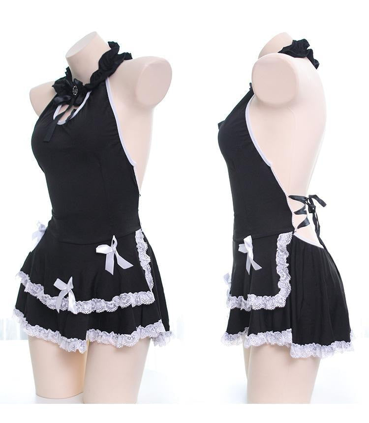 Luxurious maid dress - backless - cosplay - cosplaying - costume - costumes