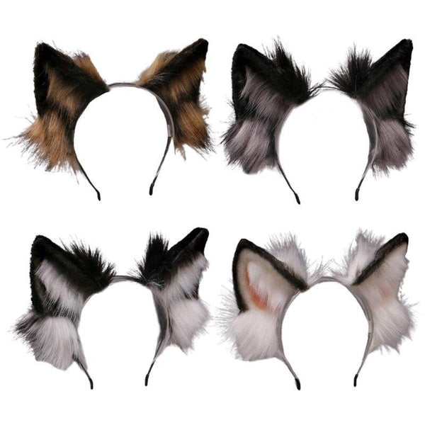 Luxurious neko ear headband (10 colors!) - cat - fox - ears - head band - bands