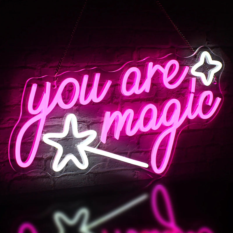 You are magic kawaii led sign - gaming - led - light up sign - lighting