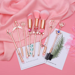 Magical girl full cosmetic set - blush brush - card captor sakura - cosmetic