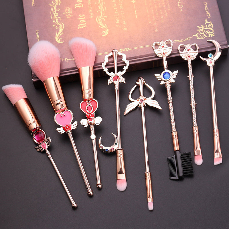 Magical girl full cosmetic set - blush brush - card captor sakura - cosmetic