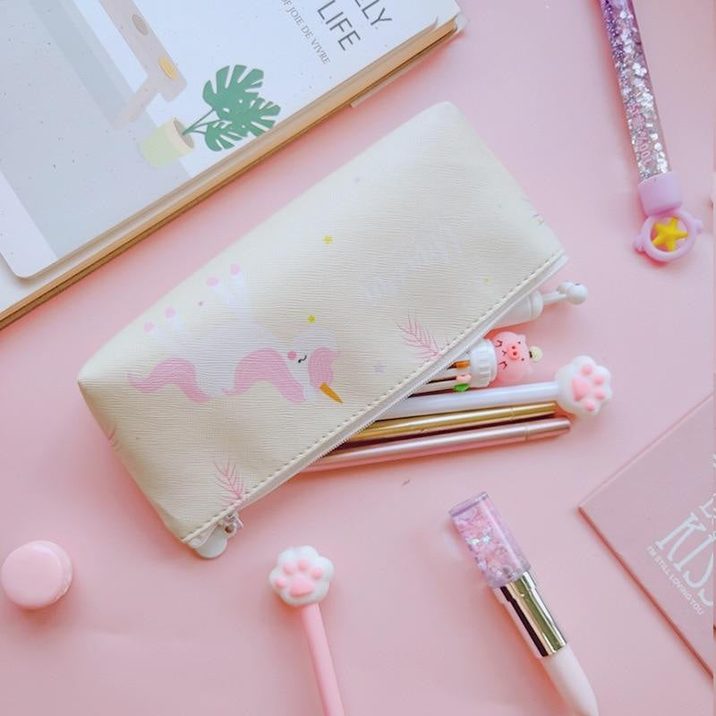 Kawaii magical mermaid stationary bag pencil case utility