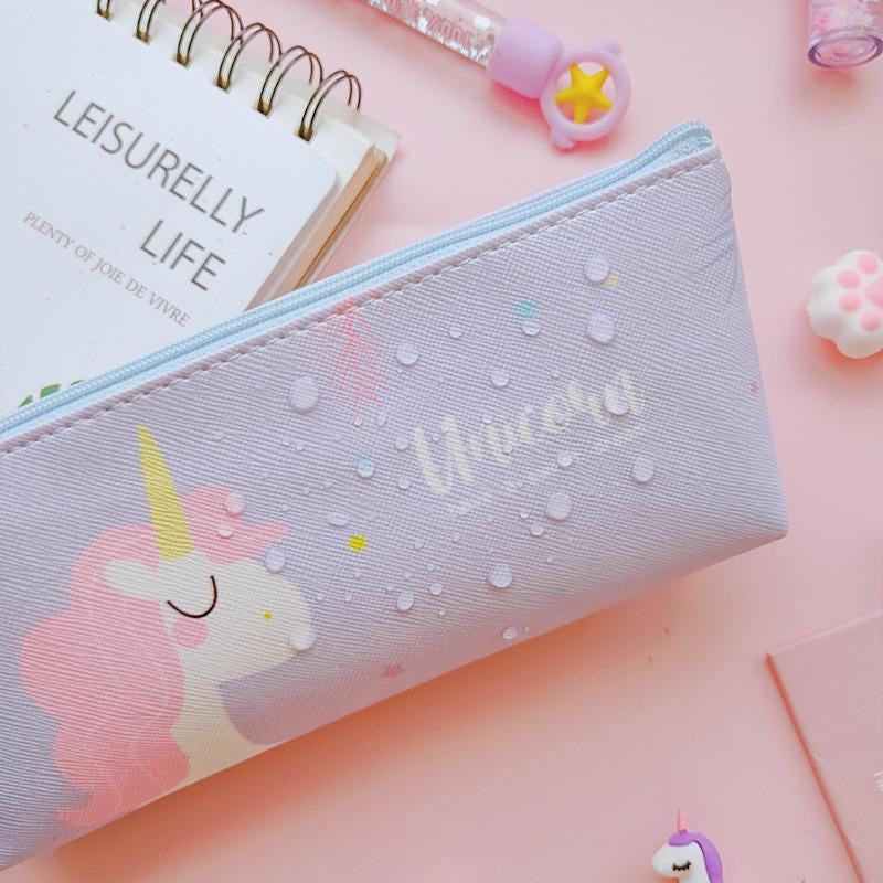 Kawaii magical mermaid stationary bag pencil case utility