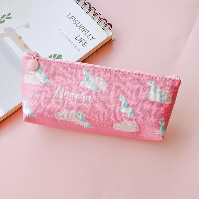 Kawaii magical mermaid stationary bag pencil case utility