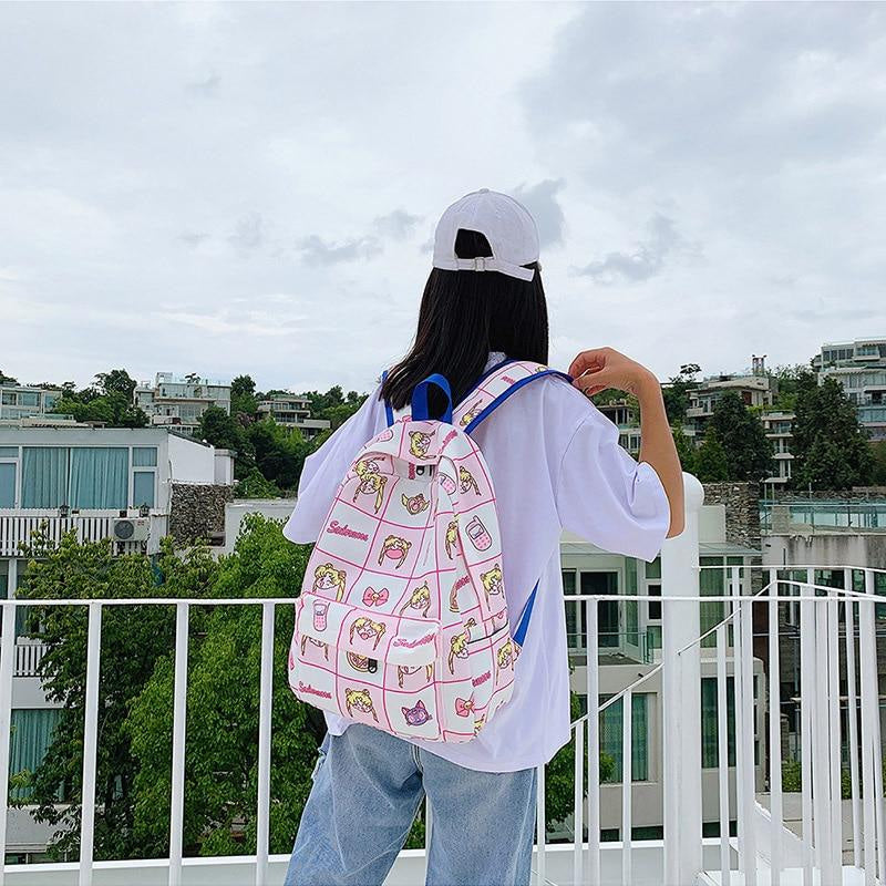 Mahou shoujo backpack - backpack - backpacks - bags - book - bookbag