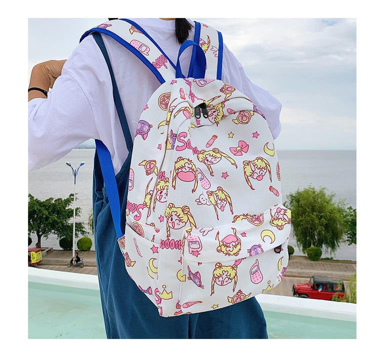 Mahou shoujo backpack - backpack - backpacks - bags - book - bookbag