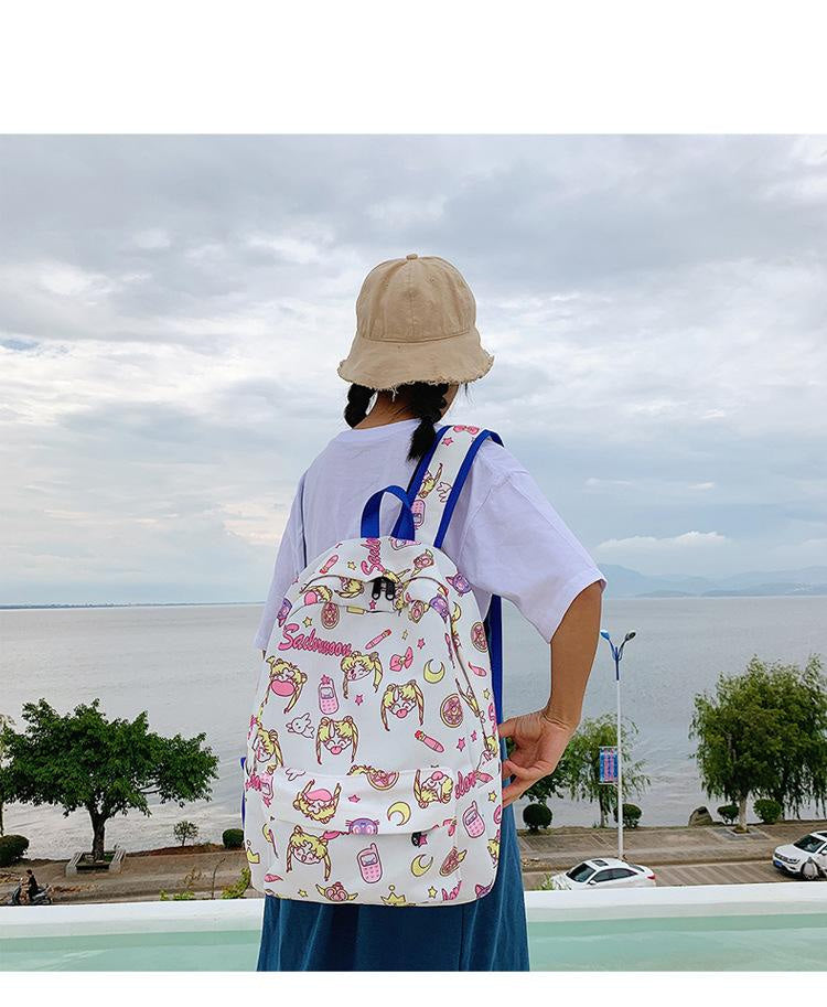 Mahou shoujo backpack - backpack - backpacks - bags - book - bookbag