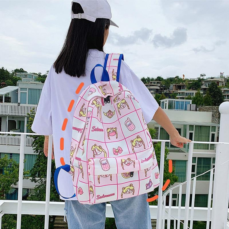 Mahou shoujo backpack - backpack - backpacks - bags - book - bookbag