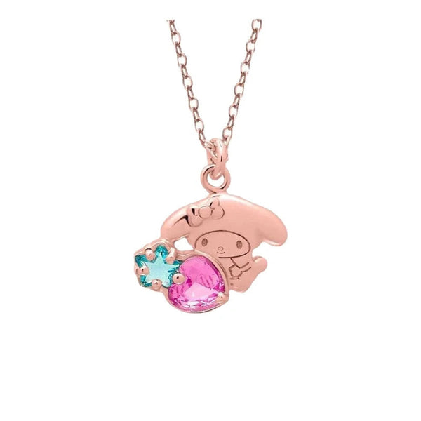 Kawaii my melody very strawberry jewel necklace