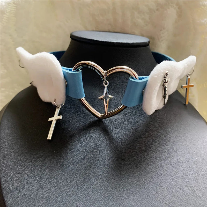 Menhera lovecore choker - choker - chokers - collar - collars - goth