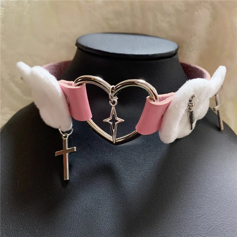 Menhera lovecore choker - choker - chokers - collar - collars - goth