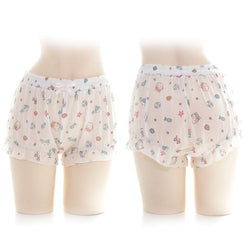 Kawaii mermaid kitten seashell bloomers shorts