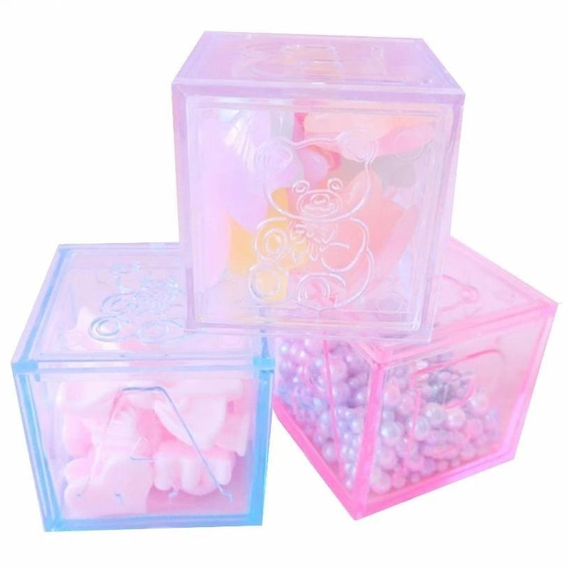 Milky block storage - blocks - building - fairy kei - home decor - decorations