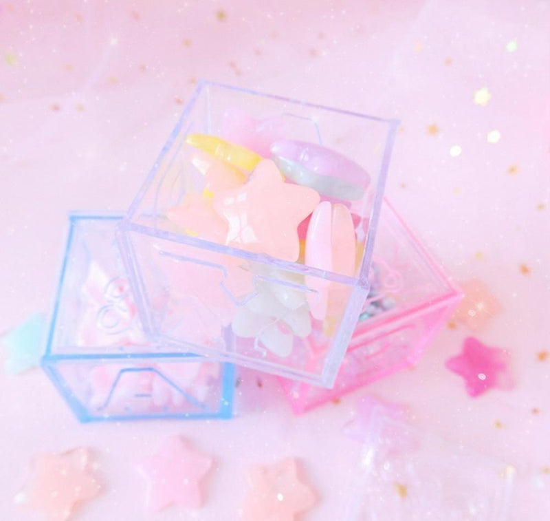 Milky block storage - blocks - building - fairy kei - home decor - decorations