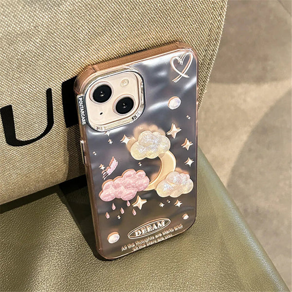 Moon dream iphone case - ethereal - iphone - kawaii - moon - phone case