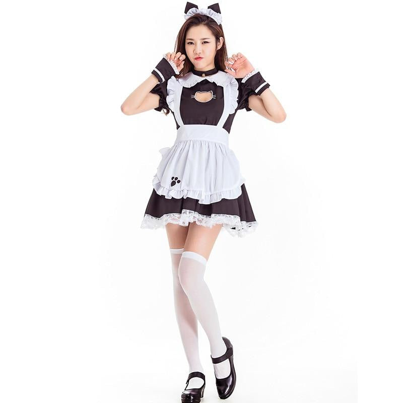 Neko maid cafe cosplay - cat - ears - cosplay - costume - dresses