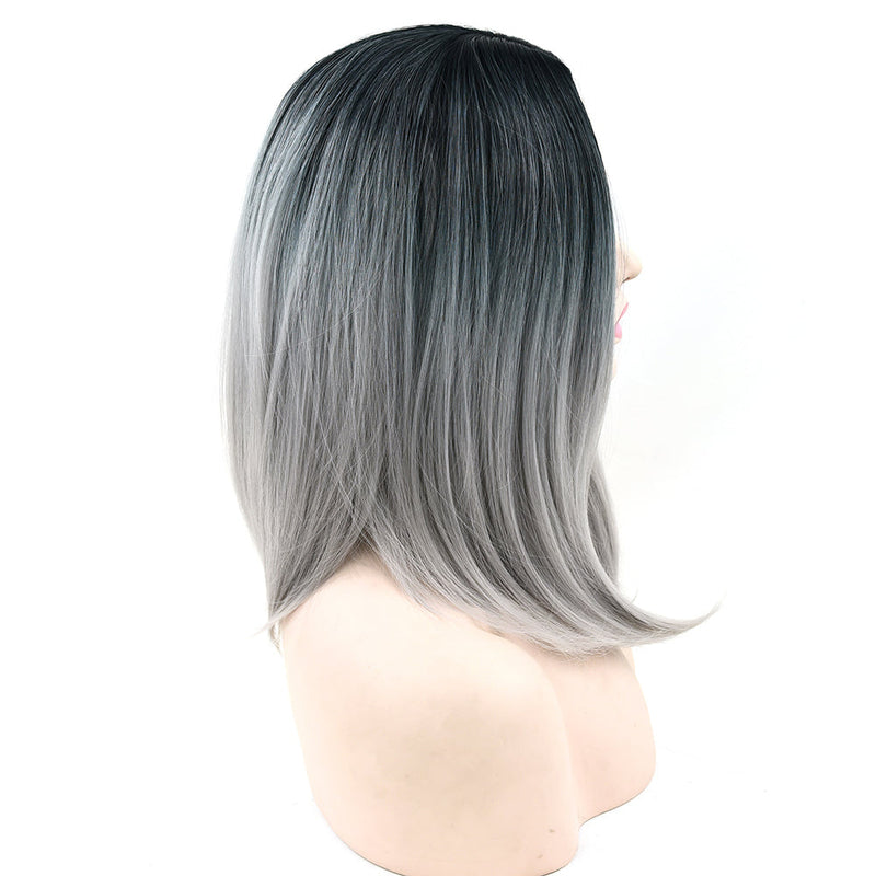 Ombre medium length wigs - bob - cat cosplay - costume - wig