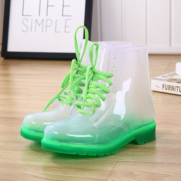 Clear jelly boots online