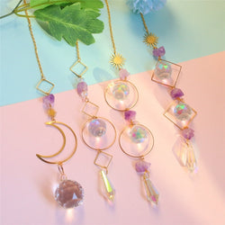 Kawaii outdoor crystal rainbow charm energy suncatchers