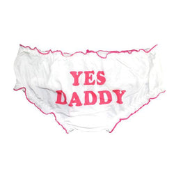 Panties in a bunch - baby - girl - black underwear - briefs - daddy