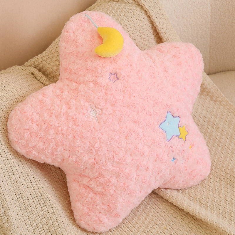 Pastel magic moon pillows - cushion - cushions - home decor - kawaii - moon and star