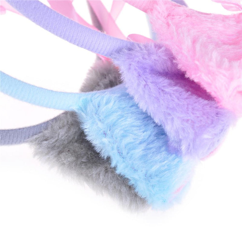 Pastel neko ears - bells - cats - fox - ears - furry