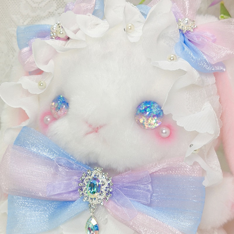 Pastel princess bunny plush bag - bag - bunny - handbags - kawaii - lolita