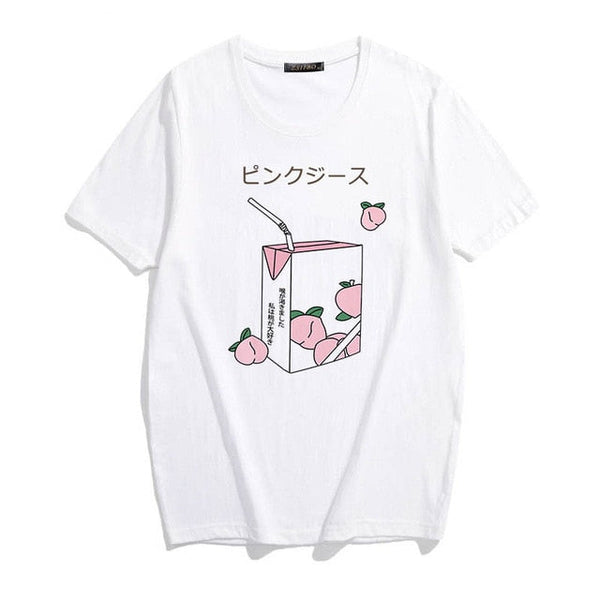 Peachy milk box tee - hippies - hippy - japan - japanese - milk box