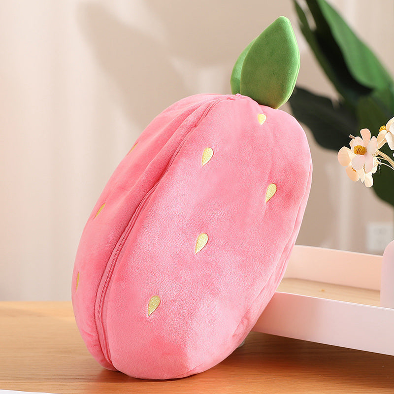 Peekaboo bunny fruit plush - bunny - carrot - fruit - fruity - plush