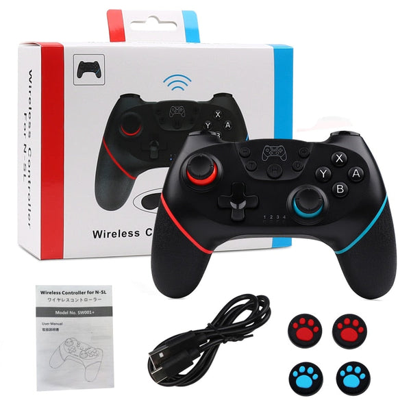 Pink Computer Network Interface Controller Pink Bluetooth Game Controller For PC/Switch – Kawaii Babe