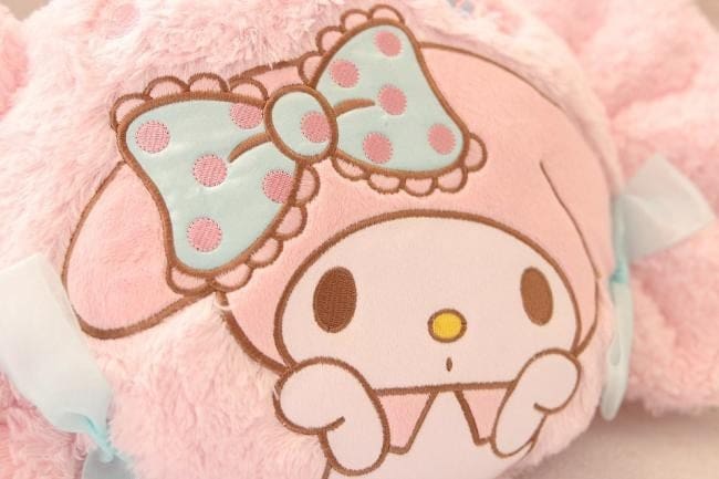 Kawaii pink plush fairy kei decorative throw pillows candy shaped and star