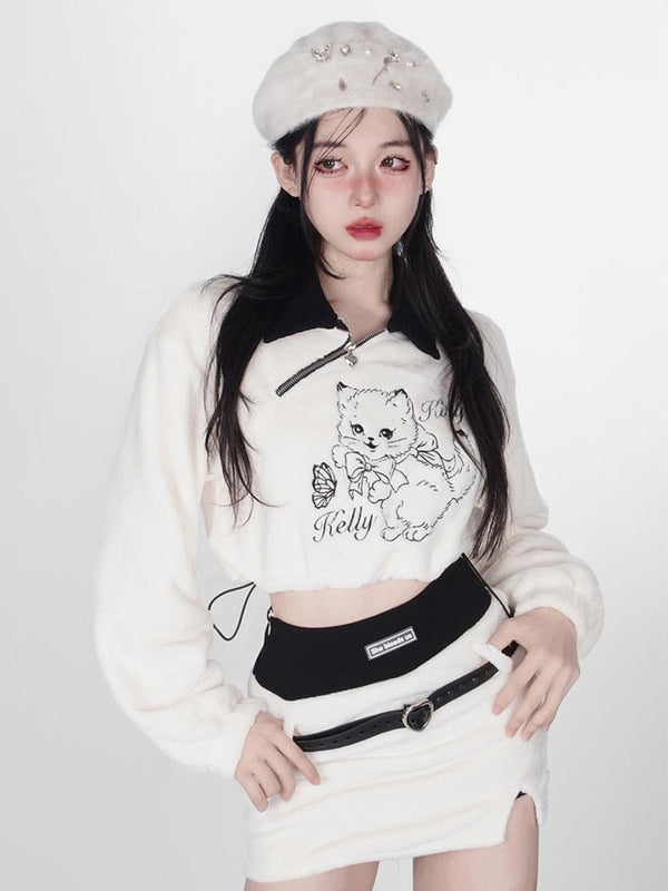 All Tops Tees Sweaters Jackets & Coats Collection | Kawaii Babe