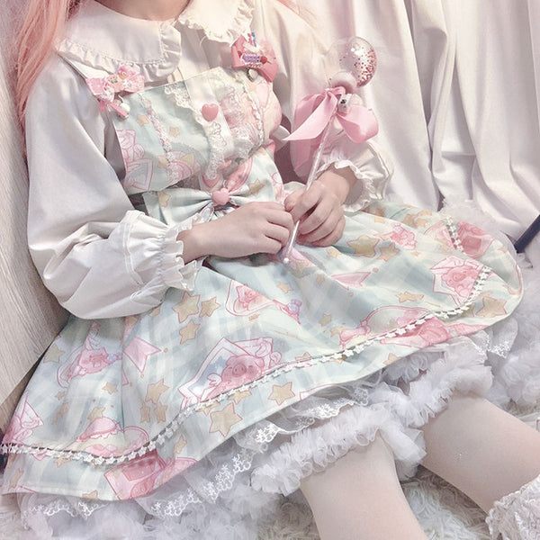 Pretty piggy dress - dress - jsk - kawaii - lolita