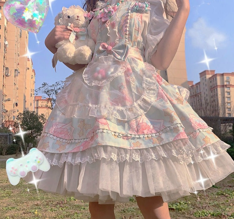 Pretty piggy dress - dress - jsk - kawaii - lolita