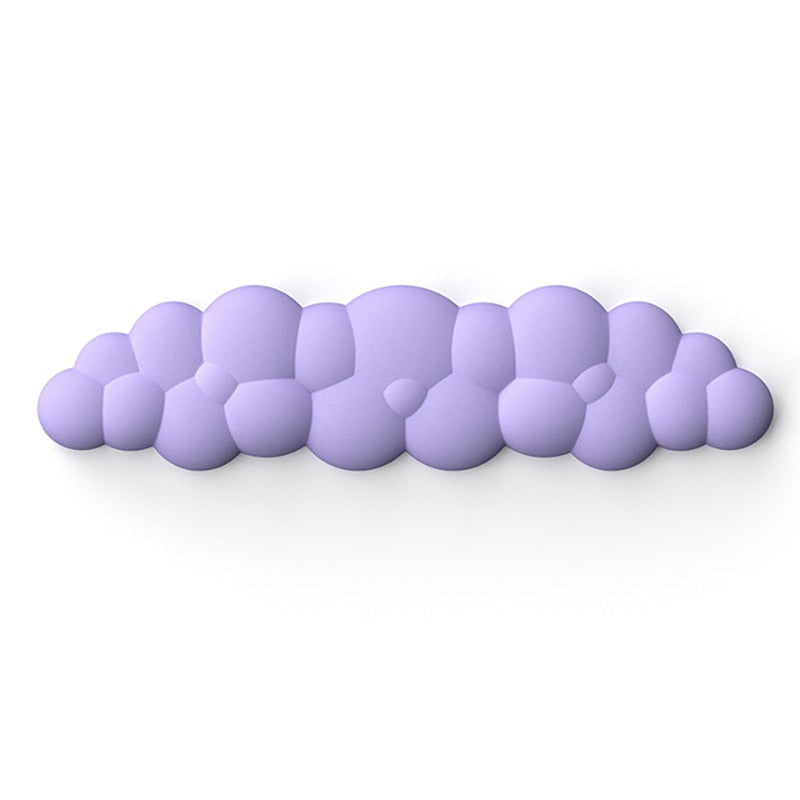 Puffy cloud pastel wrist rest - gaming - kawaii - mouse pad - pastel - wrist rest