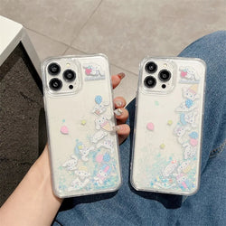 Quicksand cinna parade iphone case - cinnamoroll - iphone - kawaii - phone case - cover