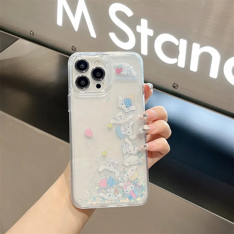 Quicksand cinna parade iphone case - cinnamoroll - iphone - kawaii - phone case - cover