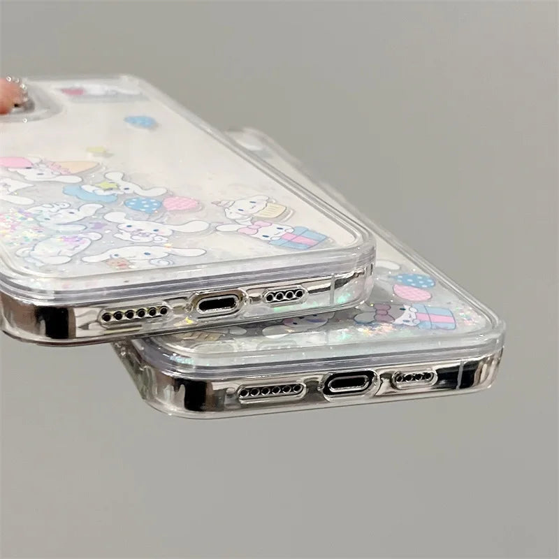 Quicksand cinna parade iphone case - cinnamoroll - iphone - kawaii - phone case - cover