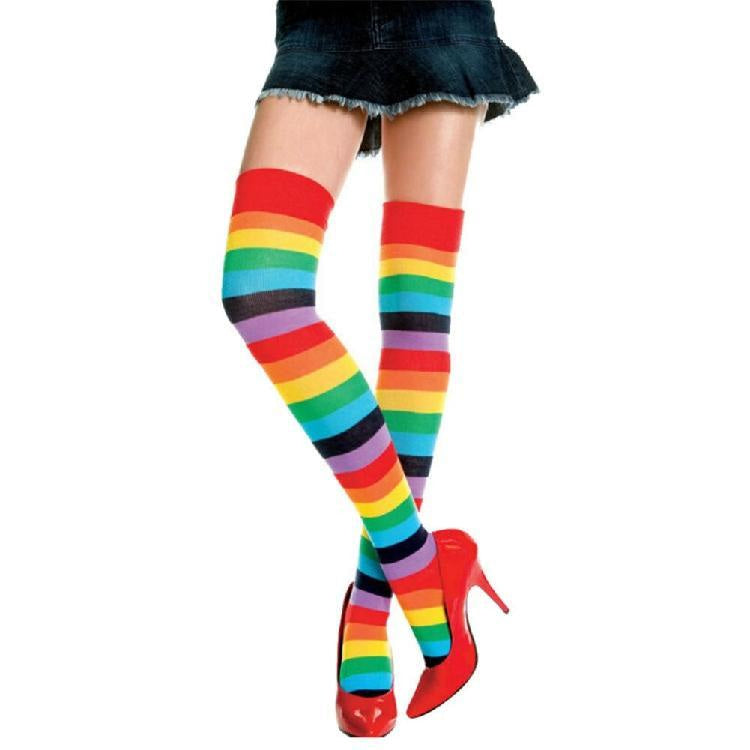 Rainbow knee socks - gay pride - knee socks - long - rainbowcore