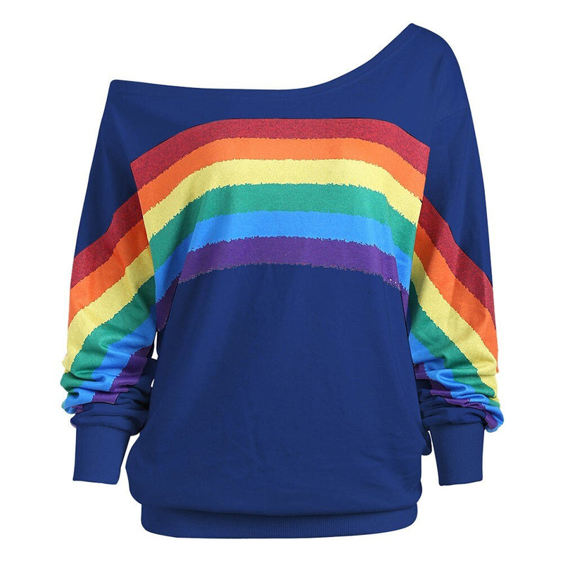 Rainbow pullover - gay pride - knit - knitting - knitwear - lgbtq