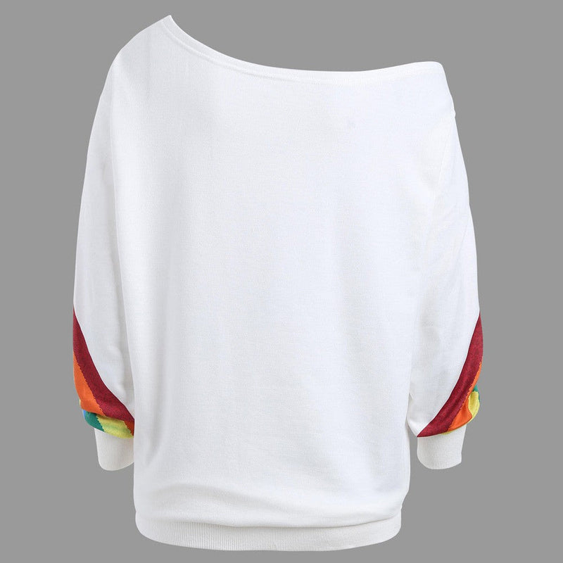 Rainbow pullover - gay pride - knit - knitting - knitwear - lgbtq