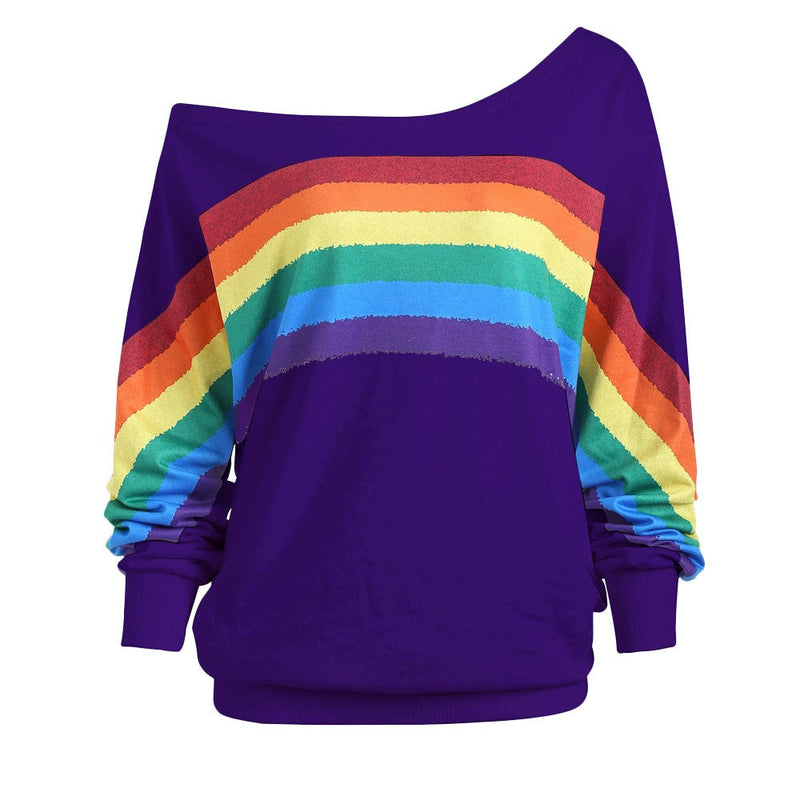 Rainbow pullover - gay pride - knit - knitting - knitwear - lgbtq