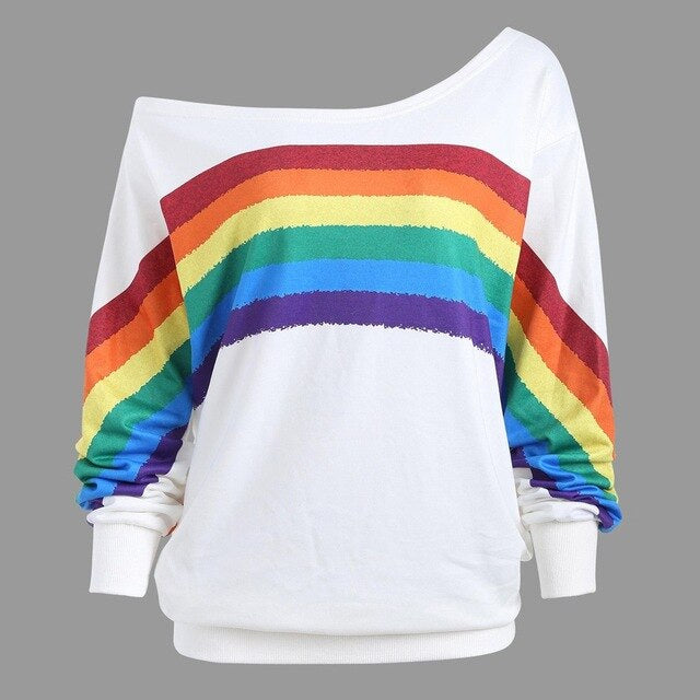 Rainbow pullover - gay pride - knit - knitting - knitwear - lgbtq