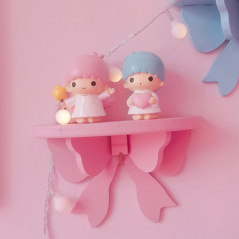 Ribbon display shelves (2 pcs) - cabinets - kawaii - shelf - shelves - shelving