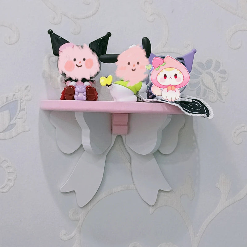 Ribbon display shelves (2 pcs) - cabinets - kawaii - shelf - shelves - shelving