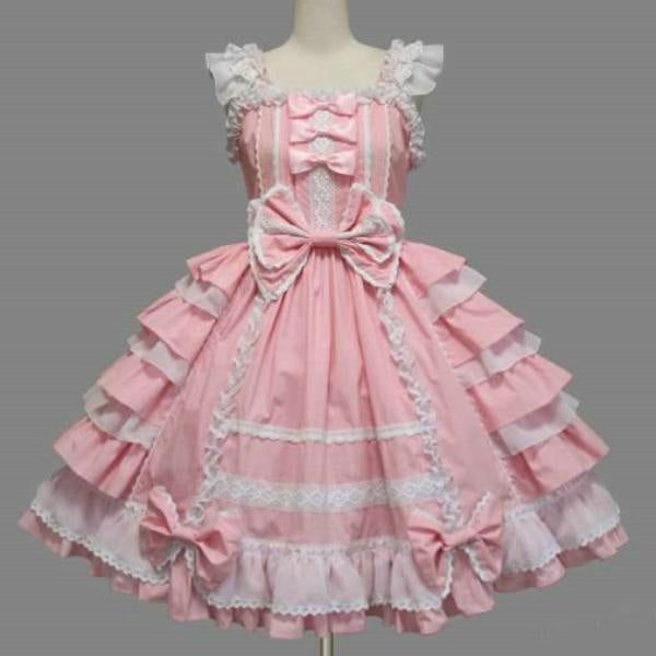 Royal Victorian Lolita Princess Dress Gown EGL Classic | Kawaii Babe Pink / S Royal Victorian Lolita Princess Dress Gown EGL Classic | Kawaii Babe Pink / S