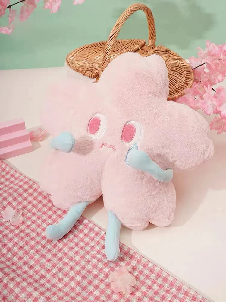 Sad sakura star plush - cherry blossom - pillow - pillows - plush - plushies